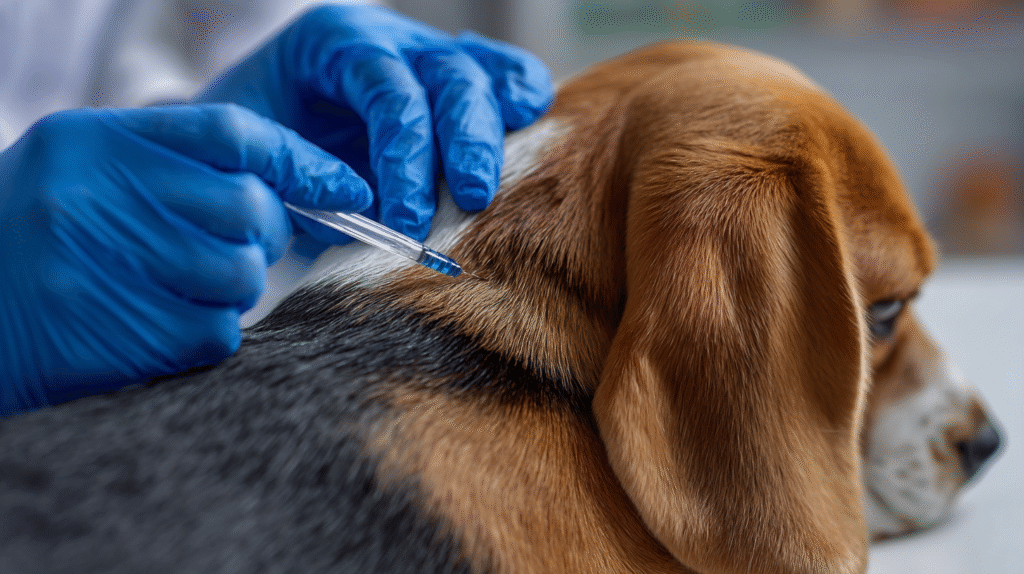 How Veterinarians Diagnose Flea Dermatitis Dogs